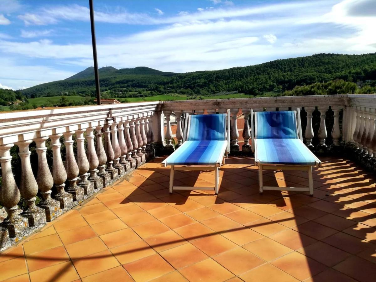 Mansarda Con Solarium Panoramico Su Centro Storico Di Sarteano Vicino Alle Famose Terme Della Val D'Orcia Apartment Екстериор снимка